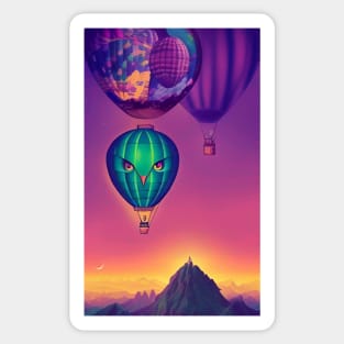 Hot Air Balloons Sticker